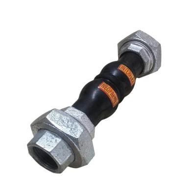 China New Design Flexible Pipe Fittings Screws DIN Standard Threaded Rubber Expansion Union Joint Rubber Threaded Joint Type zu verkaufen