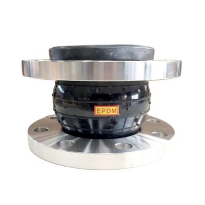 Κίνα Single Type Rubber Expansion Joint Air Free Sample EPDM Sphere Stainless Steel Flange Price προς πώληση