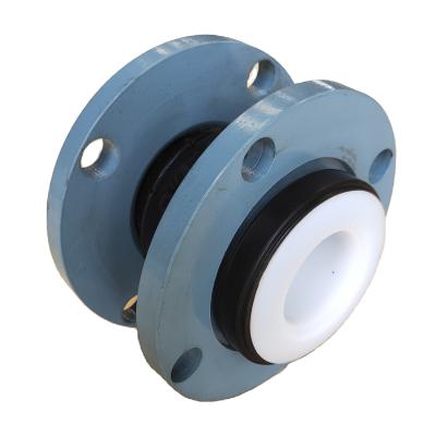 China Acid And Alkali Air Resistant Flexible Rubber Connector PTFE Expands Joint Flange Manufacturer for sale