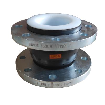 Cina Chemical Industry Air Carbon Steel Paint Flexible Flange PTFE Lining Rubber Expansion Joint in vendita