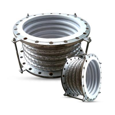 China Water Compensator Coupling Stainless Steel Pipepline PTFE Flexible Expansion Joint Metal Bellows for sale