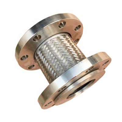 China Industrial Bellows Sealed Compensators High Quality 304 Stainless Steel Mesh Metal Braided Flexible Hose Te koop