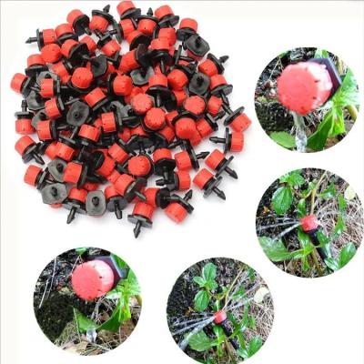 China Water-saving Irrigation System Plastic 8 Holes Adjustable Flow Device For Drip Irrigation System Garden Watering for sale