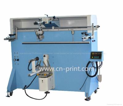 China Factory Roadblock Metal Barrel Metal Bucket Semi Automatic Paint Pail Screen Printing Machine for sale