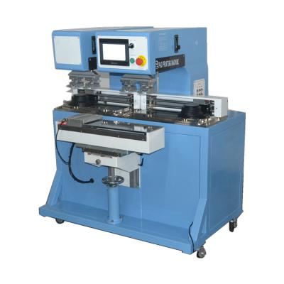 China Semi Automatic Factory Two Color Pad Printing Machine For Catheters Syringes for sale