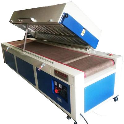 China Can Dry All Inks (Except UV Inks) Continuous Infrared Humidity Industrial Dryer Ray Dryer For Screen Printing Conveyor Mesh Belt Dryer Shrinking Coating for sale