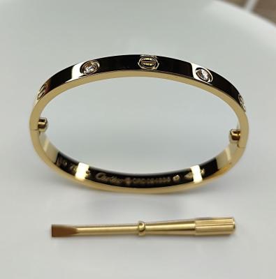 China Wholesale FASHIONABLE Jewelry Couple Bracelet LO VE Bracelet with Diamond and Screwdriver Bangle Set for sale