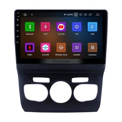 China GPS Car Android 10.0 10.1 Inch Multimedia Player with DAB AUX. Support WIFI Music USB For Citroen 2013-2016 C4L LHD for sale