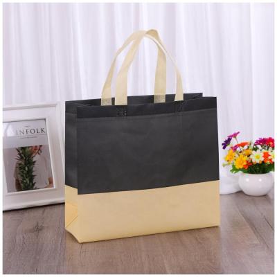 China Rope handle most popular fabric nonwoven gift bag, beauty murah pp non woven bag lamin for sale