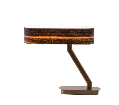 China Jiahualight-single eye bar protector nordic modern decorative restaurant wood base led table lamp for bedroom,kids room,hotel for sale