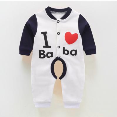 China Baby Thermal Romper Pajamas Organic Cotton Infants Clothes Summer Toddler Jumpsuit for sale