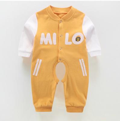 China Latest Toddler Clothes Infant Organic Baby Girl Thermal Bodysuits Long Sleeve Pajamas for sale