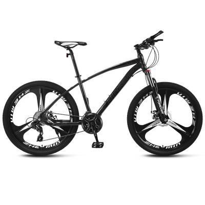 China Wholesale hot sale adult mtb steel 24/26 inch 21/24/27 speed suspension mountain bike with good tire 2.35 for sale