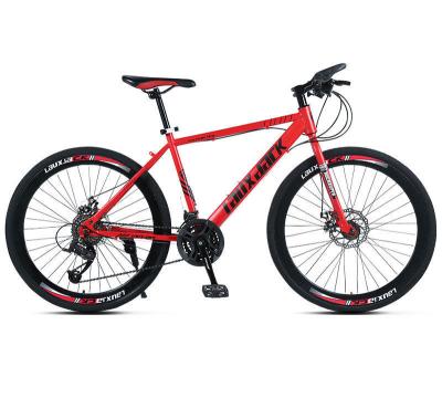 China Tianjin Steel Manufacture 24 Inch High Quality Mountain Bike 21S Two Wheel Adult Bike With Spoke Wheel for sale