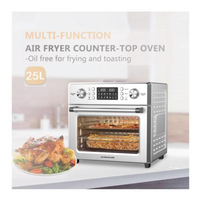 China Garage Air Fryer Toaster Oven Air Fryer Oil Free Oven 25L for sale