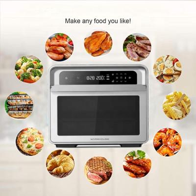 China 2021 Household Air Fryer Oven Without Oil Large Air Fryer Oven Multi Convection Oven 30 Garbage for sale