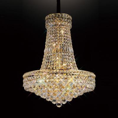 China French Gold Crystal Chandelier Traditional Empire Chandelier Lighting Chandelier Lighting for sale