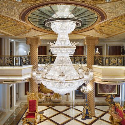 China Traditional Designer Traditional Empire Pendant Lighting Large Project Chandelier for sale