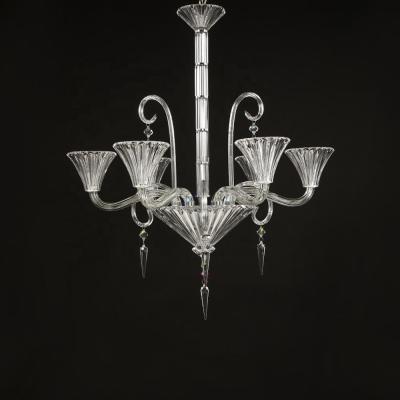 China Beautiful Living Room Vintage Design Pendant Lamp Crystal Glass Baccarat Chandelier for sale