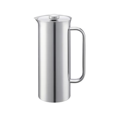 China WITH LID Solid Brand Stainless Steel Insulated Coffee French Press for Office and Home for sale