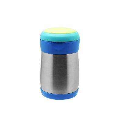 China PORTABLE Customized Handle Stainless Steel Vacuum Food Jar for sale