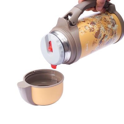 China High Excellent Insulation Vacuum Effect Travel Stainless Steel PORTABLE Vacuum Flask For Coffee for sale