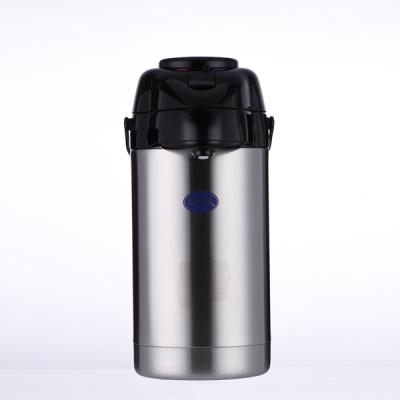 China Sustainable Solid Vacuum 3 L Airpot Coffee Stainless Steel Pump Action Dispenser for sale