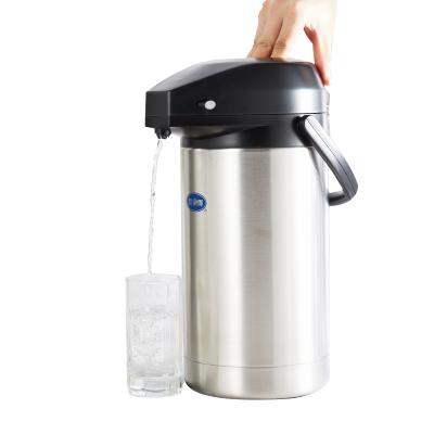 China Sustainable premium double walled vacuum insulated hot water stainless steel airpot coffee to dispense for sale