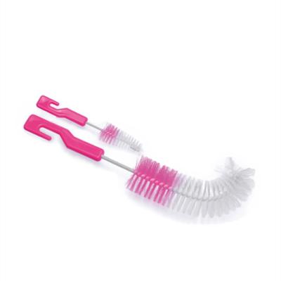 China Viable Wholesale Customized Private Label Baby Bottle Reading Brush Cleaning Brush for sale