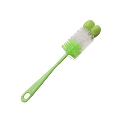 China Viable Eco-friendly Nylon Bottle Brush Handle Cleaning Cup Long Brush for sale