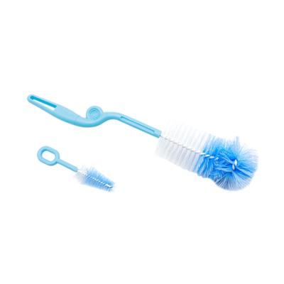 China Viable High Quality Nylon Brush Nipple Brush Multifunctional Bottle Cleaning Brush for sale