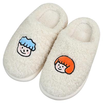 China Warm-keeping Winter Warm-keeping Home Slippers Shoes Ladies Warm Indoor Slippers Customized Winter Slippers for Women and Men for sale