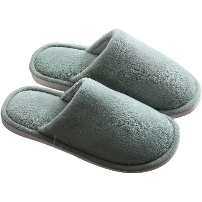 China Fashion Trend Plush Cotton Slippers Indoor Hotel Soft Cute Non-slip Floor Slippers Home Slippers Women Bedroom Slippers For Bedroom for sale