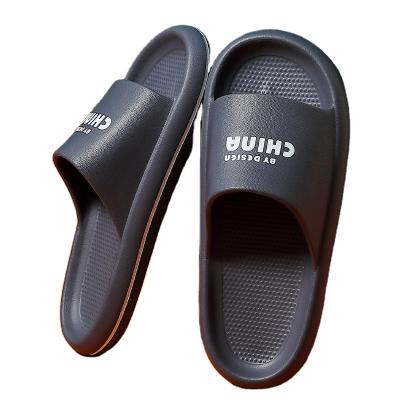 China Breathable Summer Bathroom Beach Slippers Women Shoes Non-slip Eva Sandals Soft Women's Unique Slippers for sale