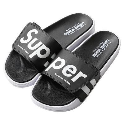 China Breathable Breathable Men Slippers Deep Fit High Quality Unique Non-slip Male Sandals Summer Water Shoes Slides Mens Beach Shoes Man Slipper for sale