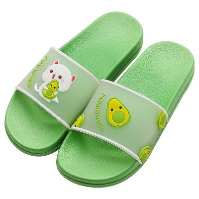 China Cute children's breathable cartoon fruit summer women's wear home slippers wholesale price outdoor non-slip home slippers for sale