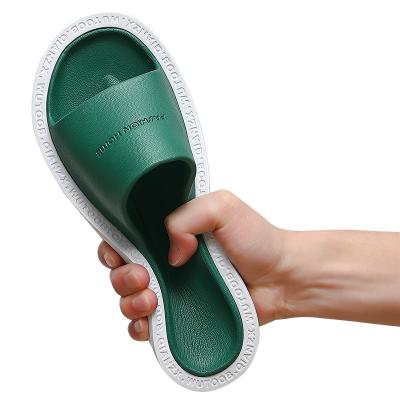 China Summer Non-Slip Slippers Indoor Non-Slip Bathroom With Soft-bottom Swimming Pool Lovers Slippers For Shower Men's Women's Slipper for sale