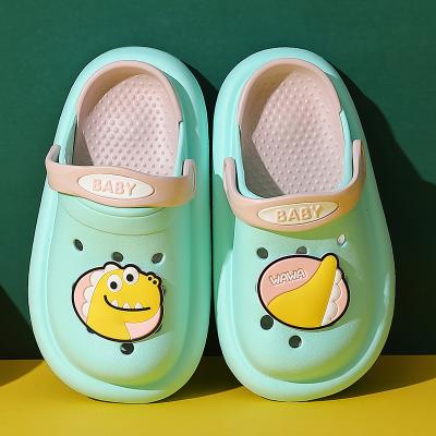 China Kids Anti-Skid Slippers for Boys Girls Cartoon Shoes Summer Toddler Slippers Baby Indoor Flip Flops Beach Swimming Slippers for Kids for sale