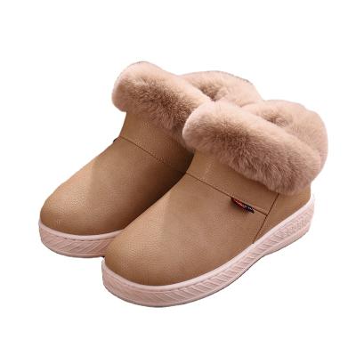 China Winter Fashion Trend Women Plush Plush Slippers Fur Slipper Bedroom Slipper Cotton Soft Warm Flats Non Slips Shoes Indoor Slippers for sale