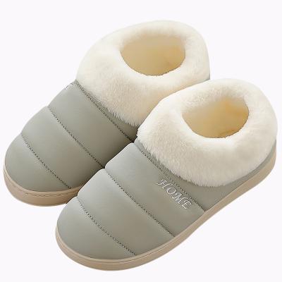 China Recyclable Elegant Furry Furry Warm Fox Recyclable Sheepskin Winter Female Snow Boots For Ladies Women And Men Couple Shoes for sale