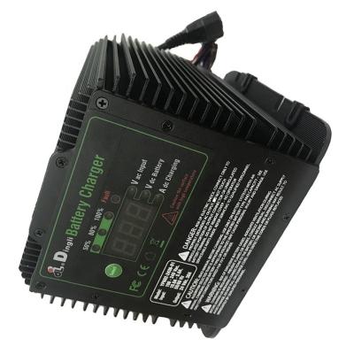 China Replacement Scissor Lift Battery Charger Dual Voltage HF/PFC Signet HBS750-24 for sale