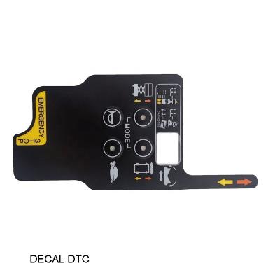 China Genius Platform Lift Parts Control Box Decal For Sinoboom GTJZ0608S GTJZ1212 GTJZ1012 for sale