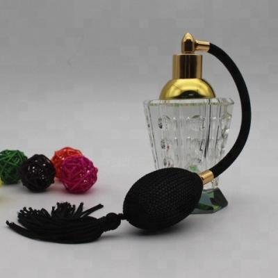 China High Quality Middle East Crystal Perfume Bottle With Airbag Balloon Spout Personal Care Bottle for sale