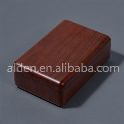 China Perfume Set Wholesale Customized Logo MDF Game Card Box Wooden Box Customized Glossy Gift Storage Poker Luxury Packaging Box for sale