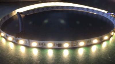 China DC12V addressable white digital led strip ws2811 for sale