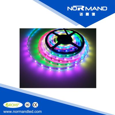 China 5V 32led/m 32ic/m programmable rgb led strip ws2801 for sale