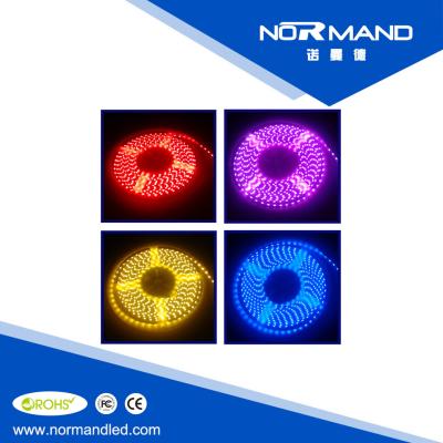 China DC12V white,red,green,blue,pink,purple side view 335 led strip 120led/m for sale