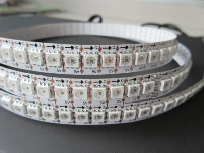 China APA102 chip 144Pixel/m DC5V individually control apa102 pixel led strip for sale