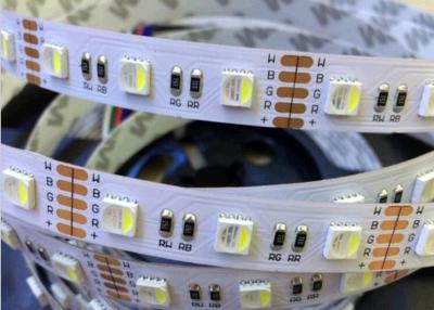 China 5050 RGBW led strip 12V IP65 waterproof led lights+IR40keys white Shell RGB Controller for sale