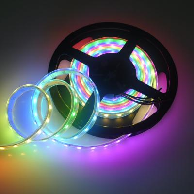 China Controllable Led Strip SK6812 IC DC5V Every Leds Individually Cuttable for sale